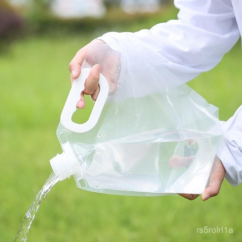 手提5L水袋戶外裝水袋旅行便攜大容量儲水袋戶外登山車載野水袋 762B-細節圖3