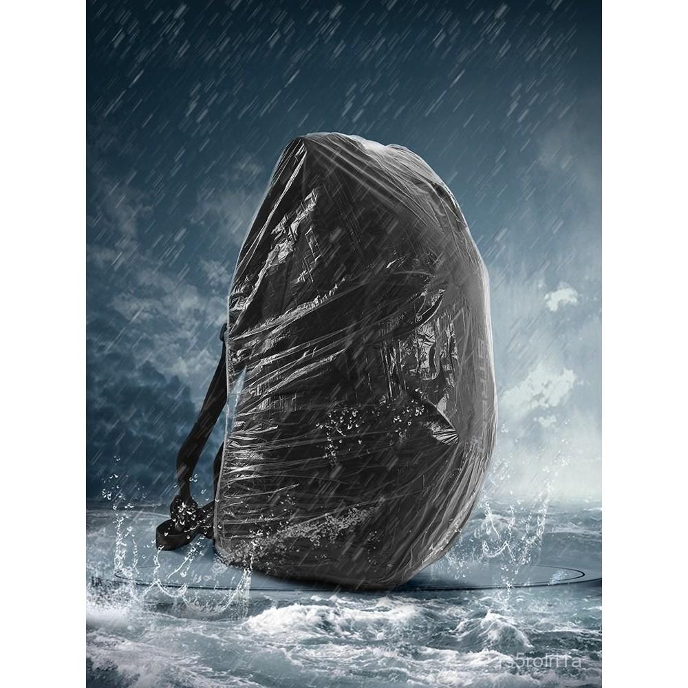 一次性背包電動車防雨罩透明防水套登山戶外學生雙肩包防塵防雨布 CMOV-細節圖4