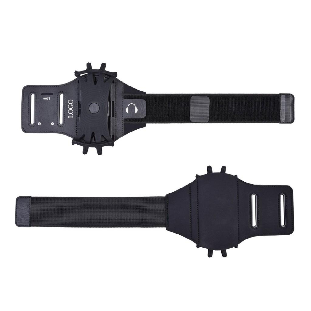 廠家批髮360運動旋轉臂帶戶外跑步手機臂包可拆卸騎手代駕手機架 HESP-細節圖5