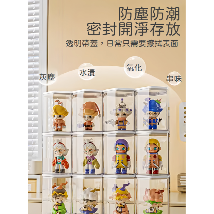 盲盒展示盒 公仔盒 公仔櫃 模型盒 收納盒 模型櫃 展示盒 展示櫃-細節圖5