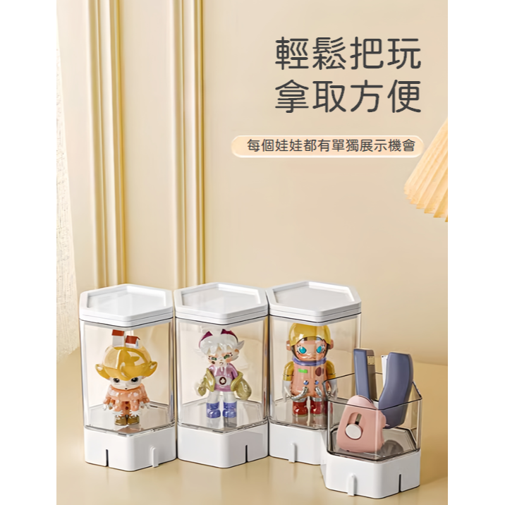 盲盒展示盒 公仔盒 公仔櫃 模型盒 收納盒 模型櫃 展示盒 展示櫃-細節圖7