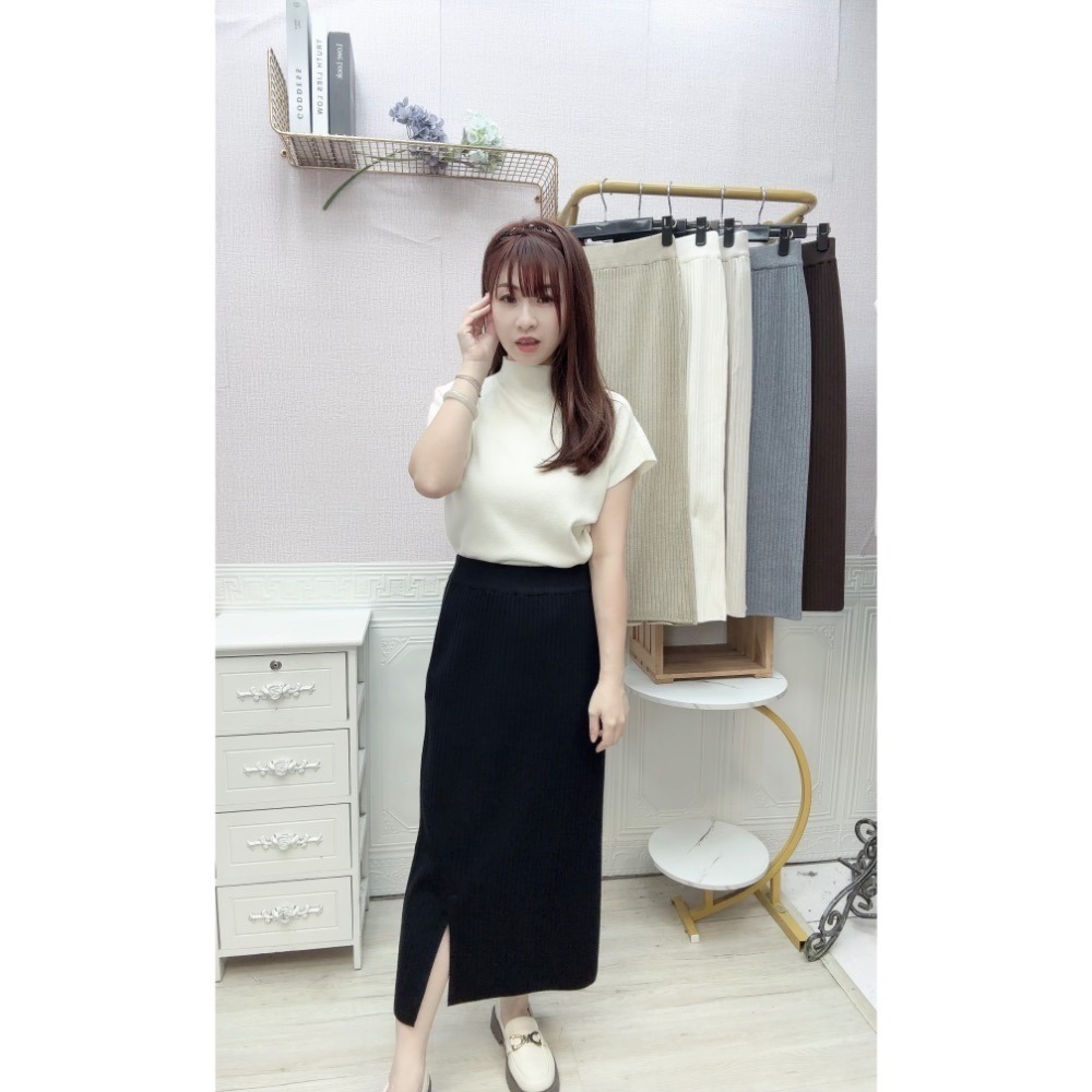 mima女王 爆款厚磅包心紗坑條裙 A11-細節圖6