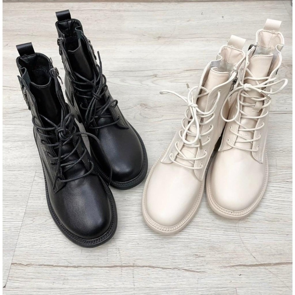 mima女王 超細纖維綁帶短靴 505-細節圖5