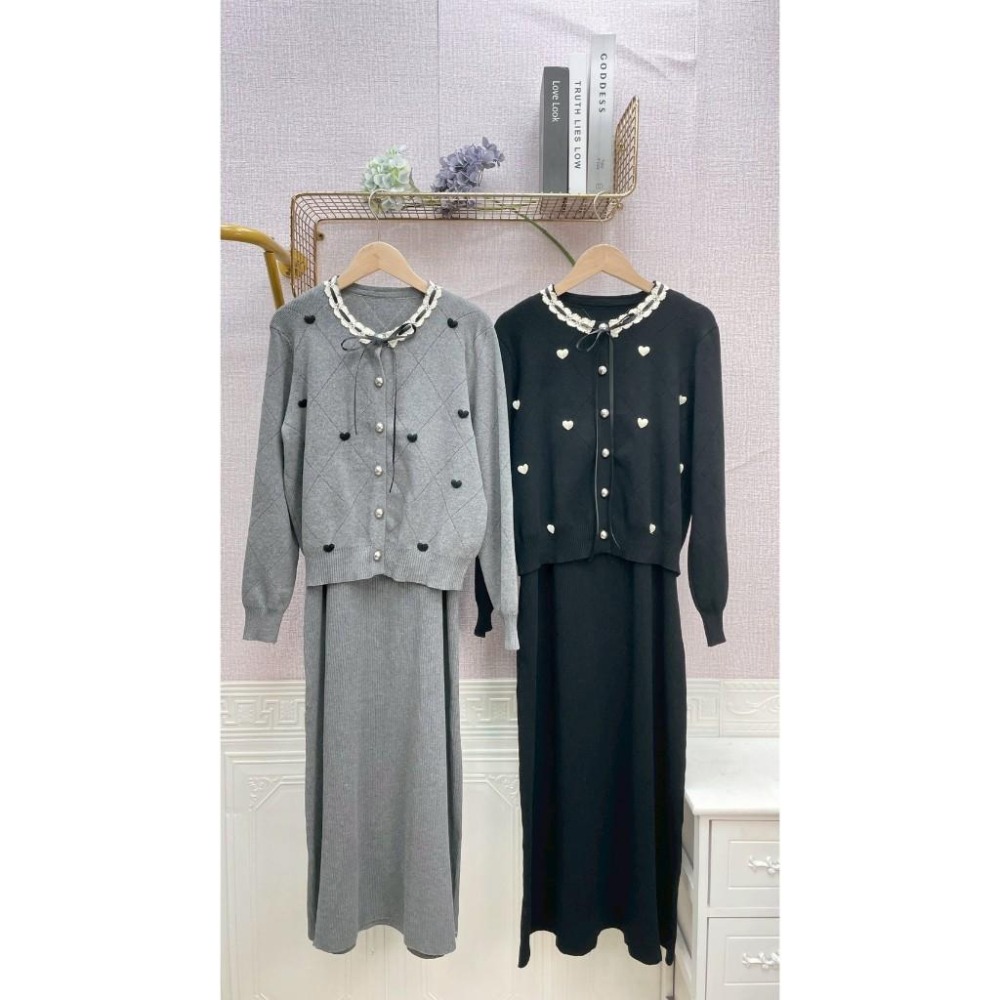 MIMA女王 ❤Y606💡甜美氣質二件套-細節圖2