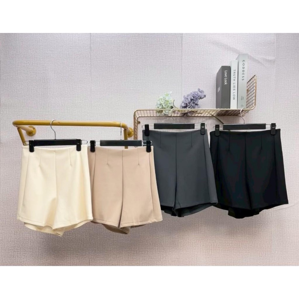 MIMA女王❤A134💡素面百搭修身短褲-細節圖5