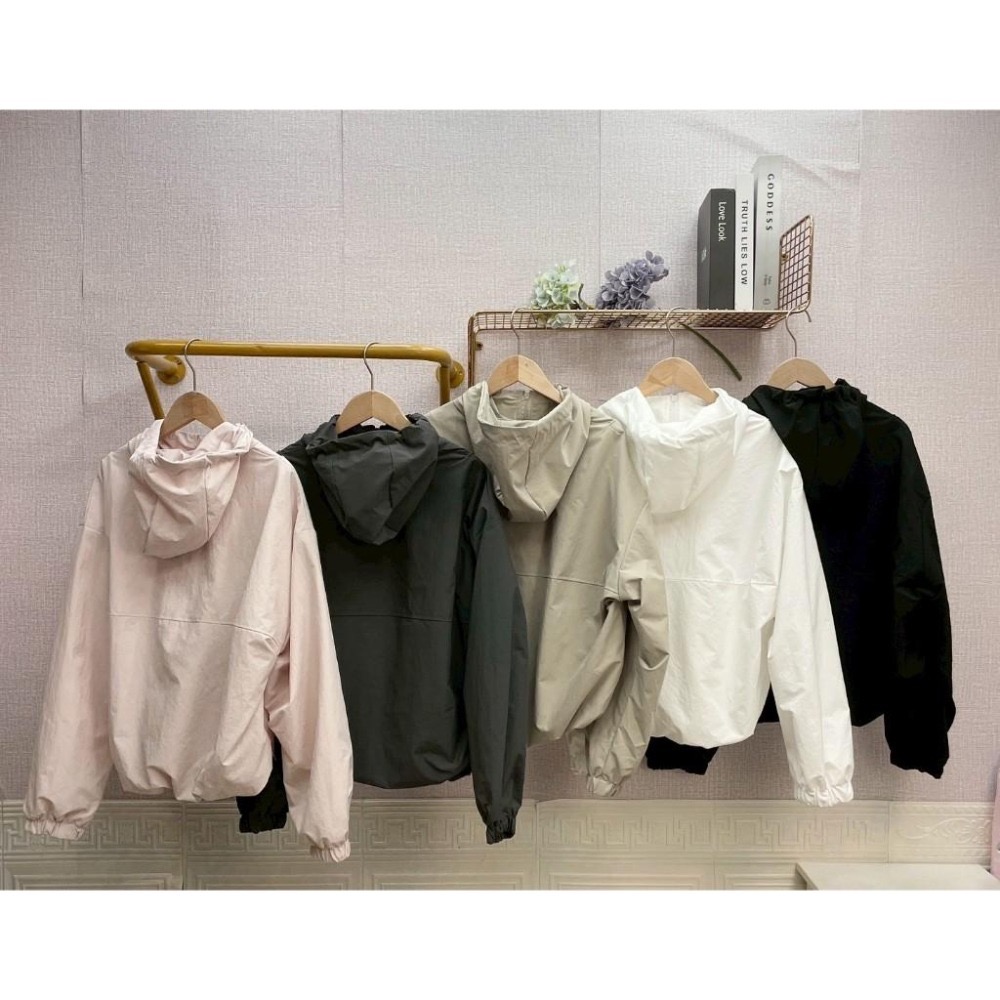 MIMA女王 ❤A187💡可愛雙口袋防風外套-細節圖2