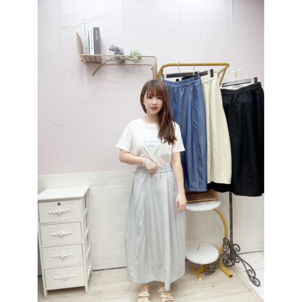 MIMA女王 ❤A285💡天絲麻造型長裙-細節圖2
