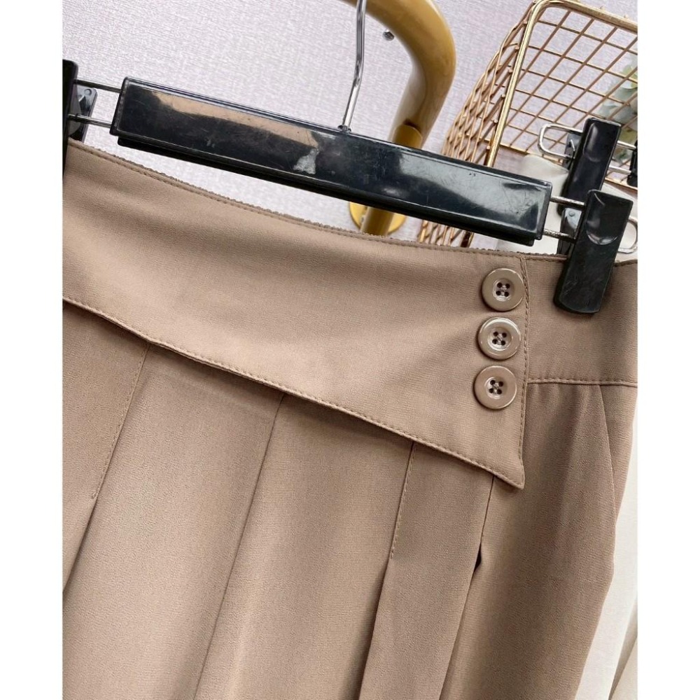 MIMA女王❤A306💡造型褲頭雪紡長褲-細節圖6