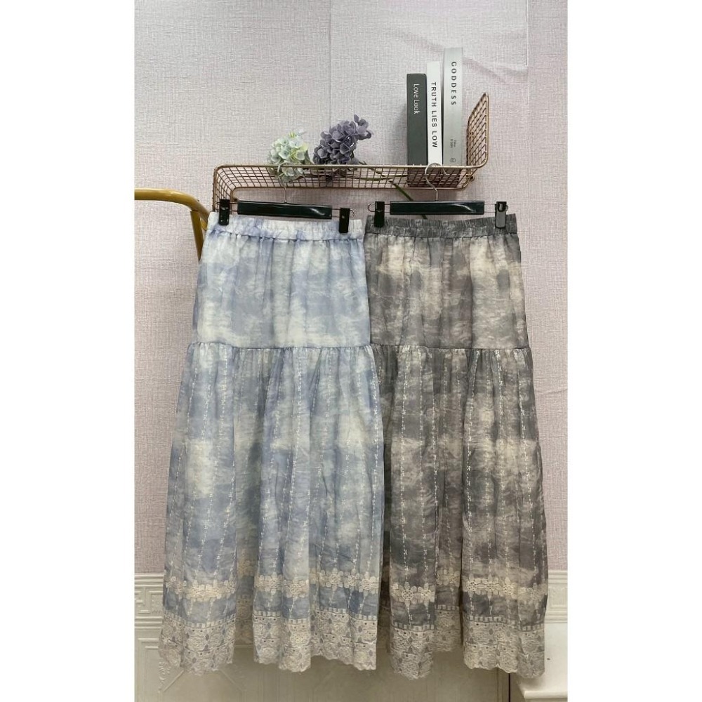 MIMA女王❤A387💡渲染刺繡長裙-細節圖3