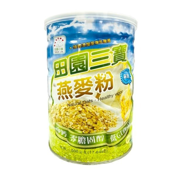 【良食生活】田園三寶燕麥奶500g■低GI■全素-細節圖2