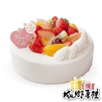 【奇蹟烘焙】6吋白色戀人(全素)