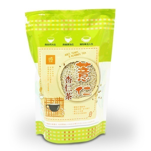 【良食生活】杏仁薏仁茶375g■無添加化製澱粉■奶素-細節圖2