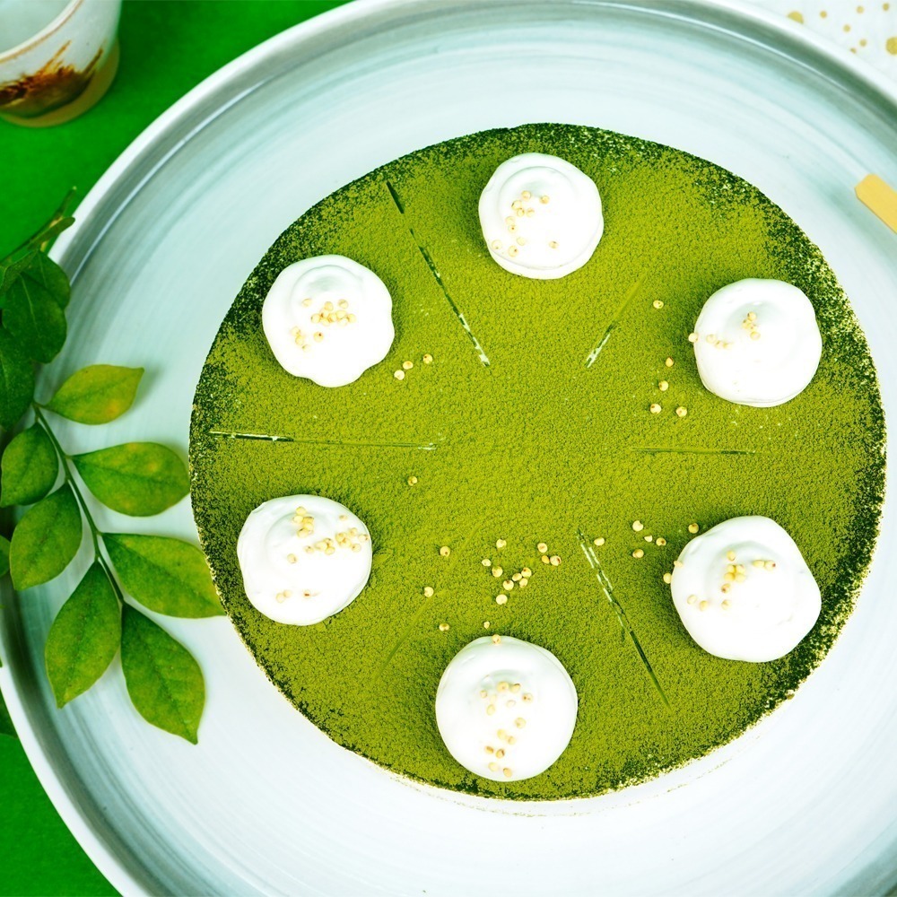 【奇蹟烘焙】抹茶口味蛋糕 全素-細節圖3