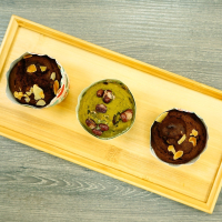 【撒福豆】植萃能量旦糕3入組 無麩質 蛋素