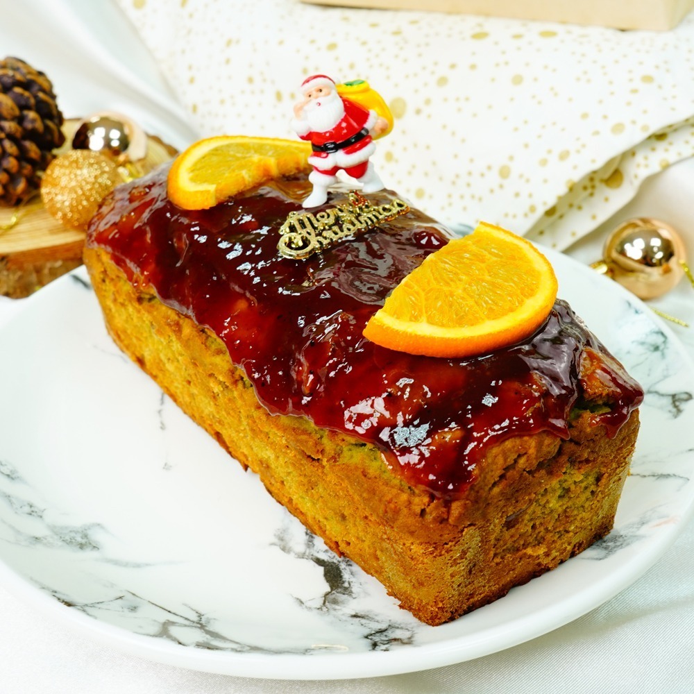 【奇蹟烘焙】甜點派對組-義大利水果米包-潘娜朵尼/抹茶磅蛋糕(蛋素)-細節圖2