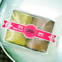 【奇蹟烘焙】巧遇禮盒(2入)-神之果+抹茶捲 蛋素