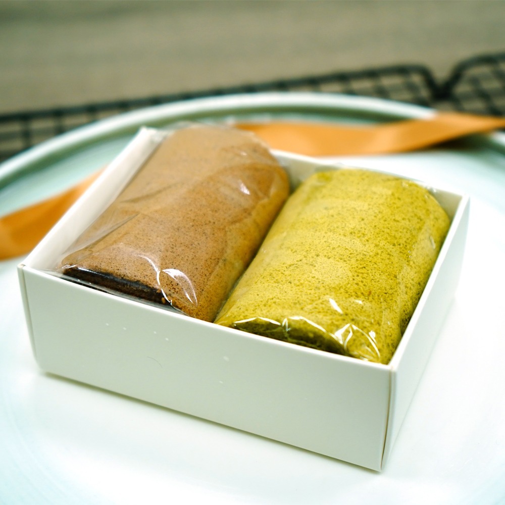 【奇蹟烘焙】巧遇禮盒(2入)-神之果+抹茶捲 蛋素-細節圖3