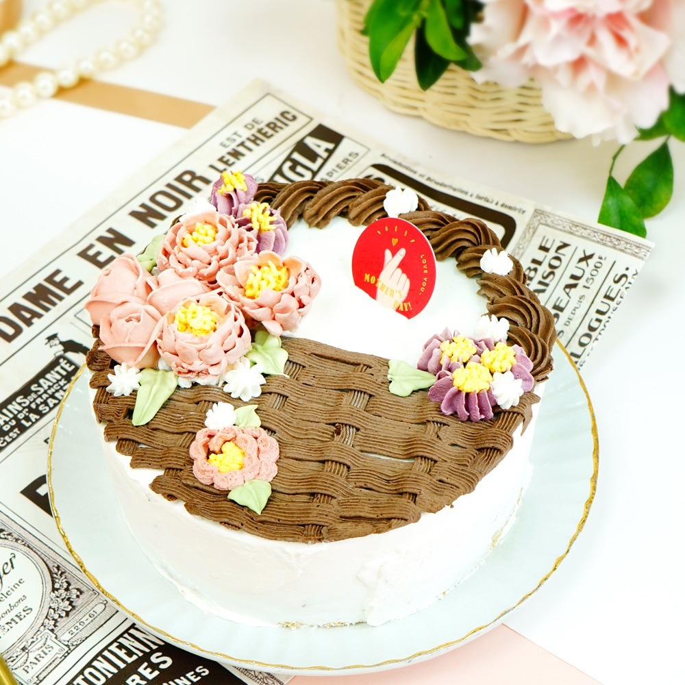 【奇蹟烘焙】母親節蛋糕 (全素/蛋素)-細節圖3