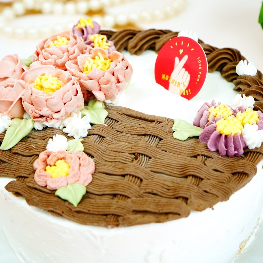 【奇蹟烘焙】母親節蛋糕 (全素/蛋素)-細節圖2