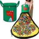 ◆蘇霏小舖◆ 超大容量 玩具 快速收納桶  玩具收納桶 積木收納桶 收納袋 收納箱 玩具收納 遊戲墊-規格圖5