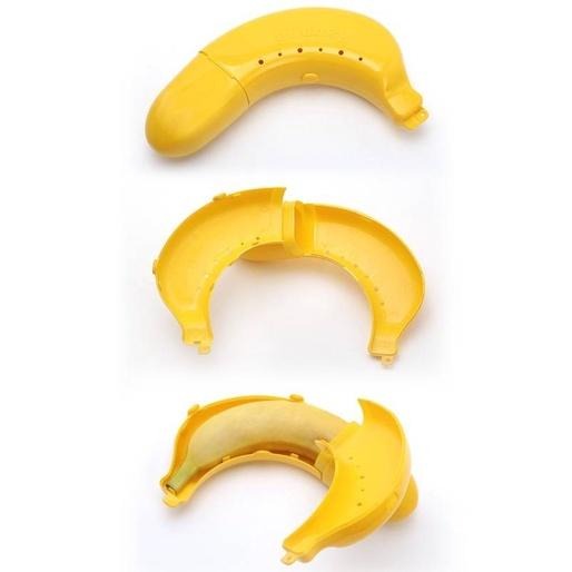 韓國 香蕉保護盒/保鮮盒/收納盒/外出香蕉盒-細節圖4