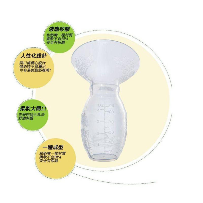 (蘇霏小舖)集奶神器 集奶器 擠奶 手動集乳器 母乳收集器-細節圖2