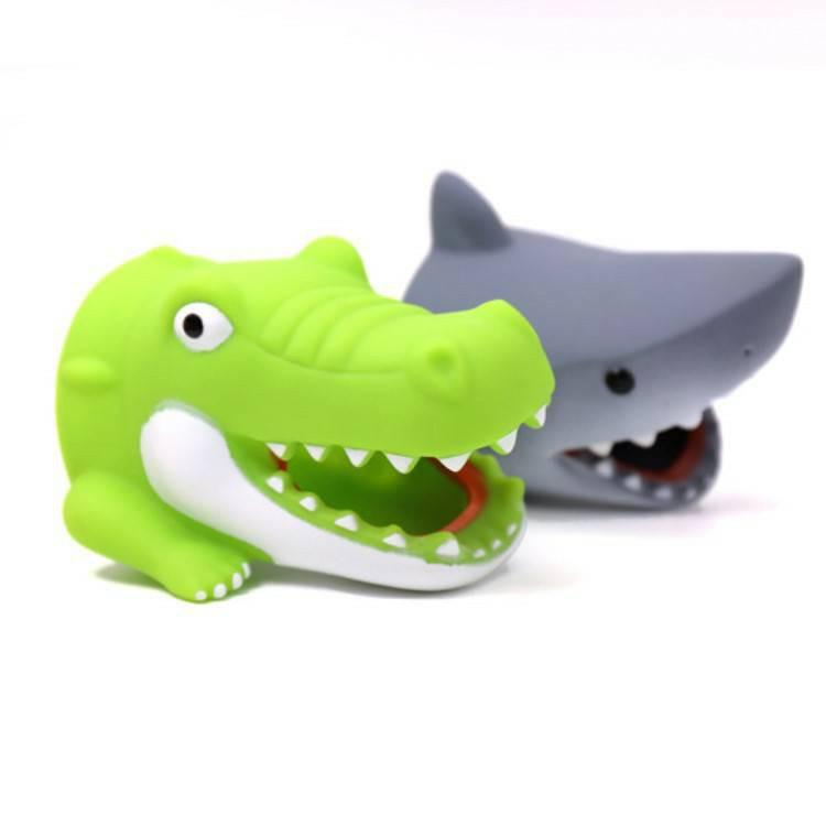 (蘇霏小舖)卡通水龍頭延伸器 卡通動物 洗手器輔助 洗手導水槽 加長頭 可愛導水槽-細節圖4