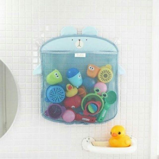 (蘇霏小舖)卡通掛袋 寶寶浴室網狀儲物網袋 兒童玩具 掛袋-細節圖4