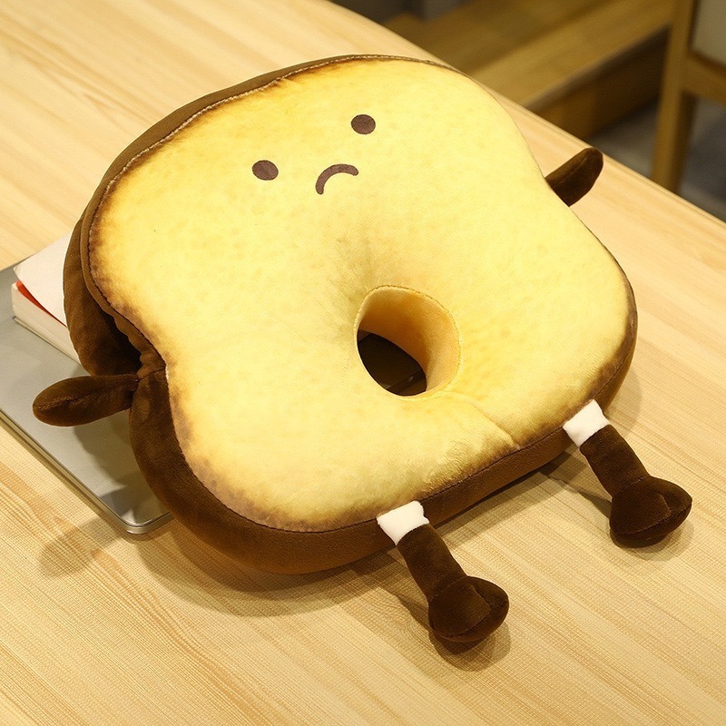 巧克力 草莓 波蘿 土司 吐司 麵包 趴睡枕 暖手 抱枕 枕頭 趴趴枕 午安枕 創意甜品抱枕 甜點抱枕 玩偶 公仔 娃娃-細節圖6