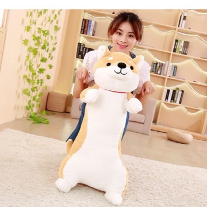 柴犬  秋田犬 小狗 狗狗 動物人形抱枕/男朋友抱枕/長條抱枕玩偶公仔娃娃/趴睡枕/靠腰墊/孕婦枕/聖誕節生日畢業禮物-細節圖5