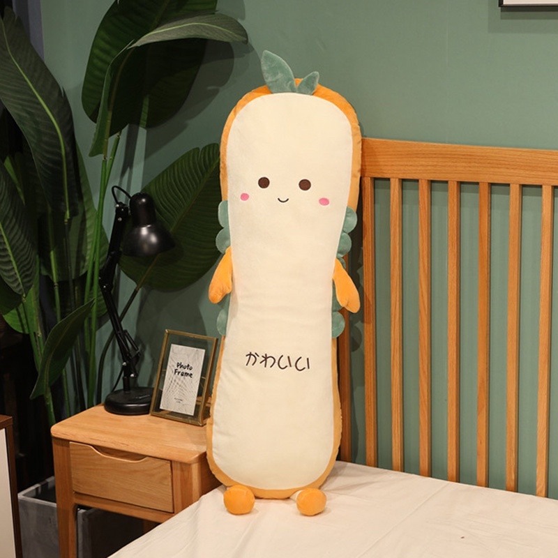 可拆洗 麵包 面包 長條 抱枕 陪睡抱枕 床圍枕 睡覺抱枕 長枕頭 睡覺夾腿枕 靠腰墊 大抱枕-細節圖7