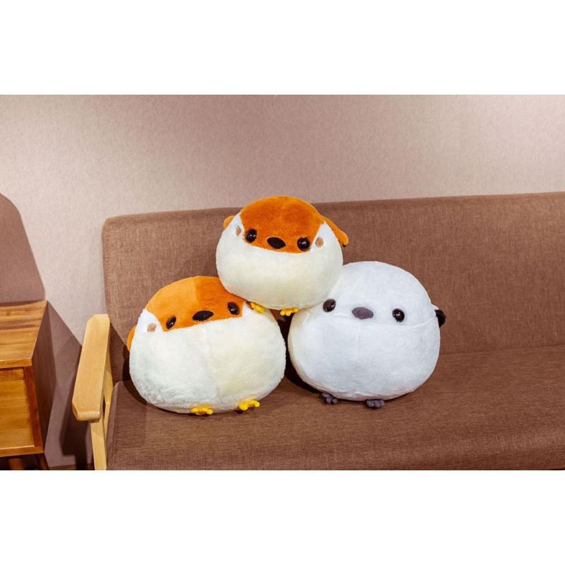 麻雀 山雀 超可愛 絨毛 玩具 玩偶 抱枕 娃娃 生日 交換禮物 情人節 療癒 抖音 鳥 鸚鵡-細節圖3