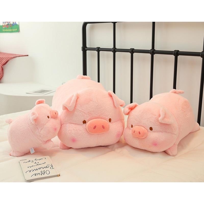可愛 趴趴豬 胖胖豬 肥豬 豬寶寶 小豬 豬 粉紅豬 抱枕 玩偶 枕頭 玩偶-細節圖3
