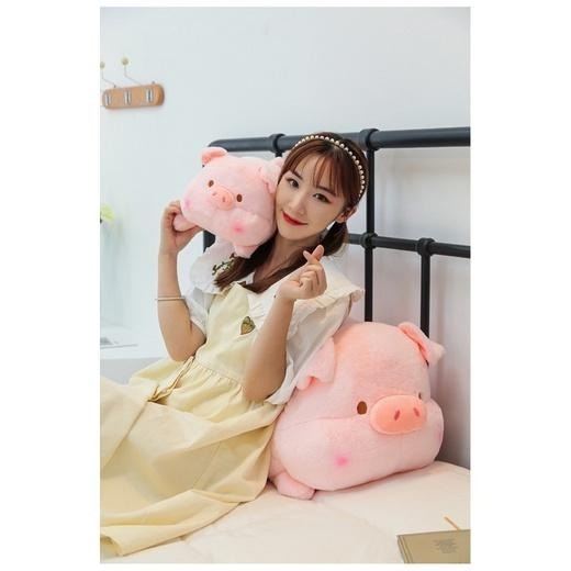 可愛 趴趴豬 胖胖豬 肥豬 豬寶寶 小豬 豬 粉紅豬 抱枕 玩偶 枕頭 玩偶-細節圖4