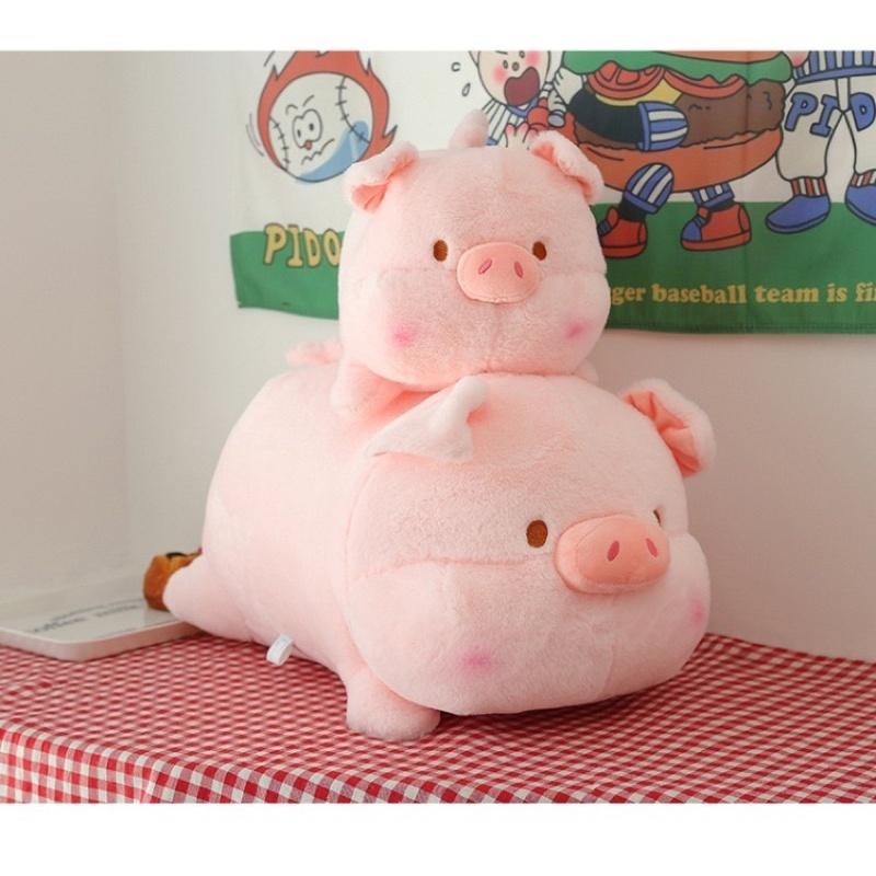 可愛 趴趴豬 胖胖豬 肥豬 豬寶寶 小豬 豬 粉紅豬 抱枕 玩偶 枕頭 玩偶-細節圖5