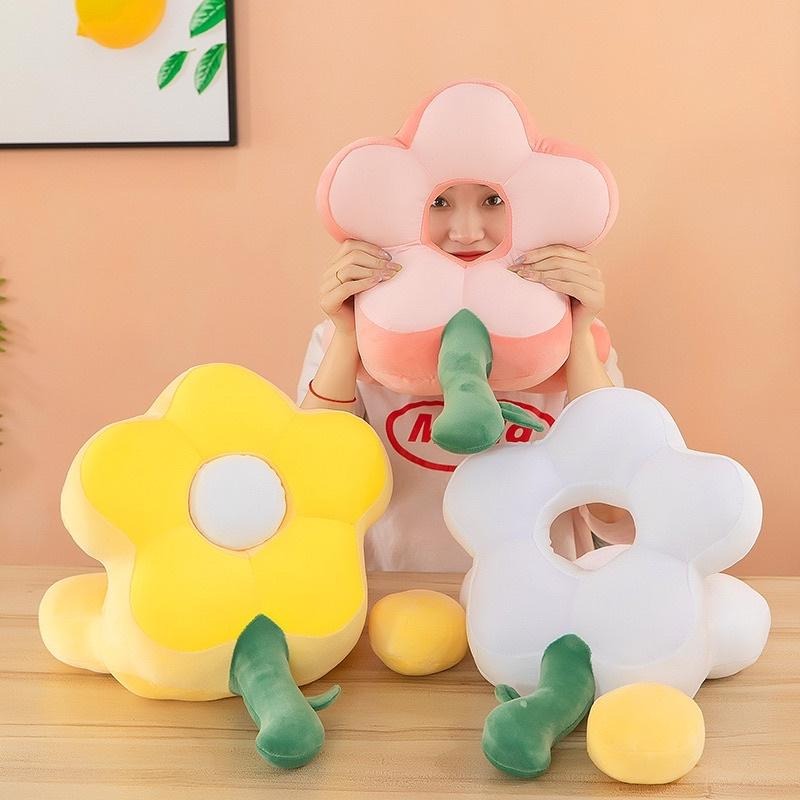 美麗 花朵 花 小花 花花 趴趴枕 趴睡枕 午安枕 小枕頭 抱枕 靠墊-細節圖2