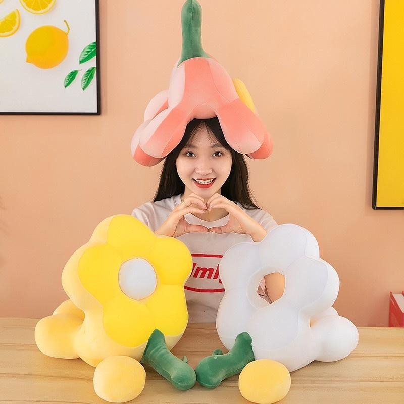 美麗 花朵 花 小花 花花 趴趴枕 趴睡枕 午安枕 小枕頭 抱枕 靠墊-細節圖3