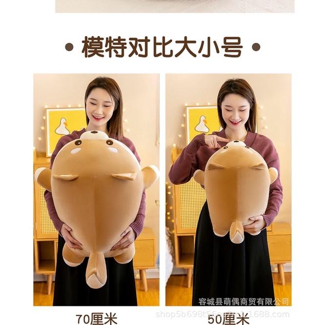 超可愛大眼 胖柴 小狗 狗狗 柴犬 柴柴 抱枕 靠腰 枕頭 玩偶 娃娃 生日 聖誕節 情人節 禮物-細節圖8