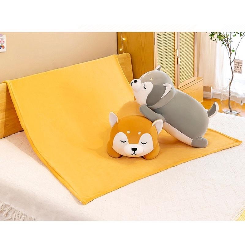 哈士奇 柴犬 小狗 狗狗 抱枕 抱枕 長抱枕-細節圖4