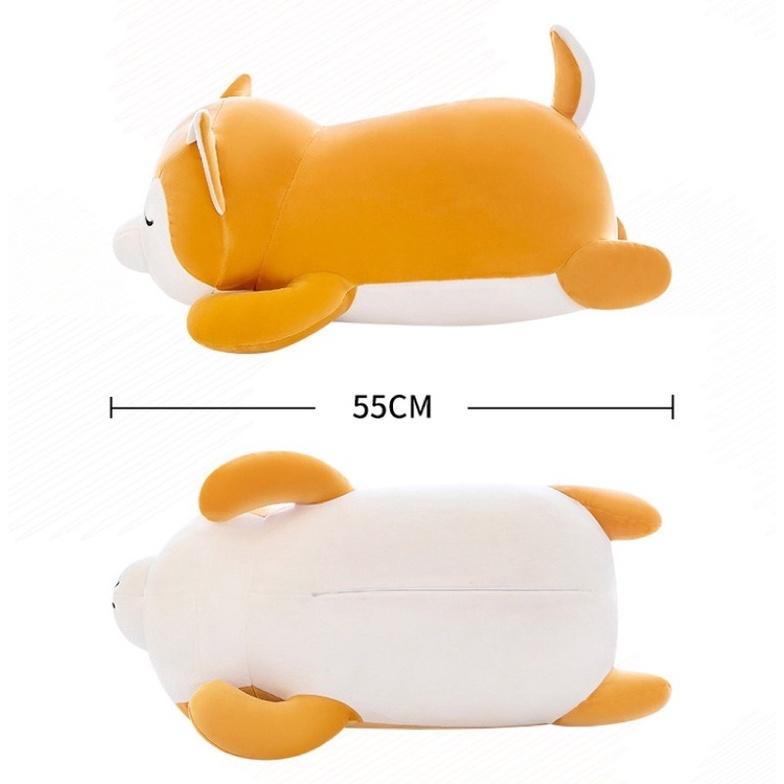 哈士奇 柴犬 小狗 狗狗 抱枕 抱枕 長抱枕-細節圖5