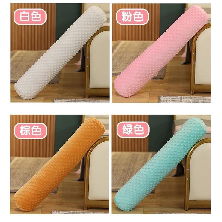 可拆洗 豆豆絨 素面 長條 長 抱枕 玩偶 公仔 娃娃 陪睡抱枕 嬰兒床圍 枕頭 靠腰-細節圖6