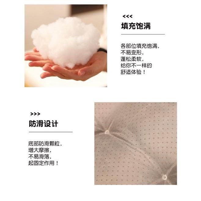 花瓣圓型 四方型坐墊 座墊 靠腰 合室椅墊-細節圖9