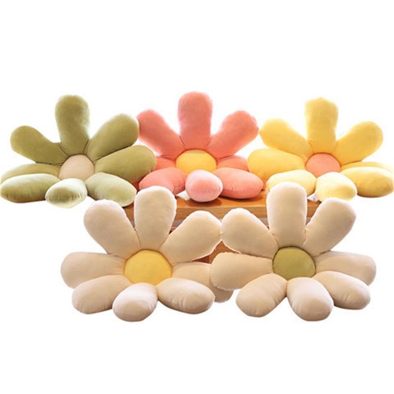 小雛菊花坐墊 小菊花坐墊 可愛花朵抱枕 花瓣坐墊 花坐墊 花瓣靠墊枕 花瓣椅坐墊 座墊-細節圖5