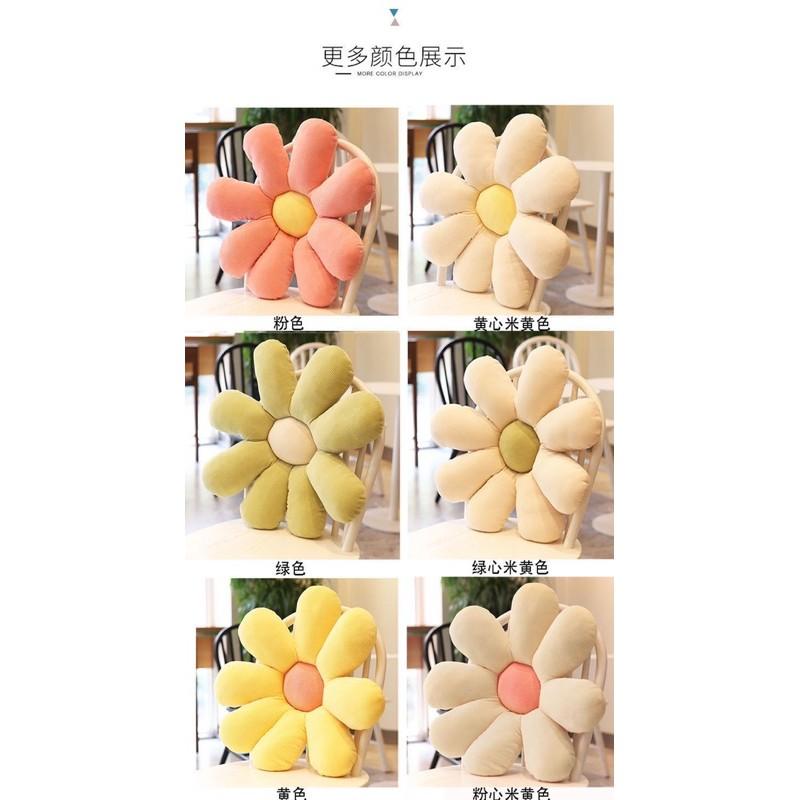 小雛菊花坐墊 小菊花坐墊 可愛花朵抱枕 花瓣坐墊 花坐墊 花瓣靠墊枕 花瓣椅坐墊 座墊-細節圖7