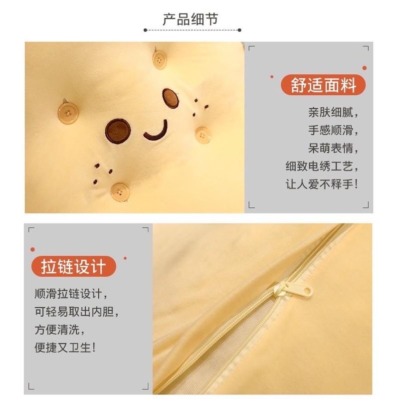 加高三角靠枕～可拆洗 土司 貓咪貓爪三角枕 麵包吐司加高三角靠墊枕 床頭靠背枕 抬腿枕 跨腳枕 趴墊枕 哺乳墊-細節圖5