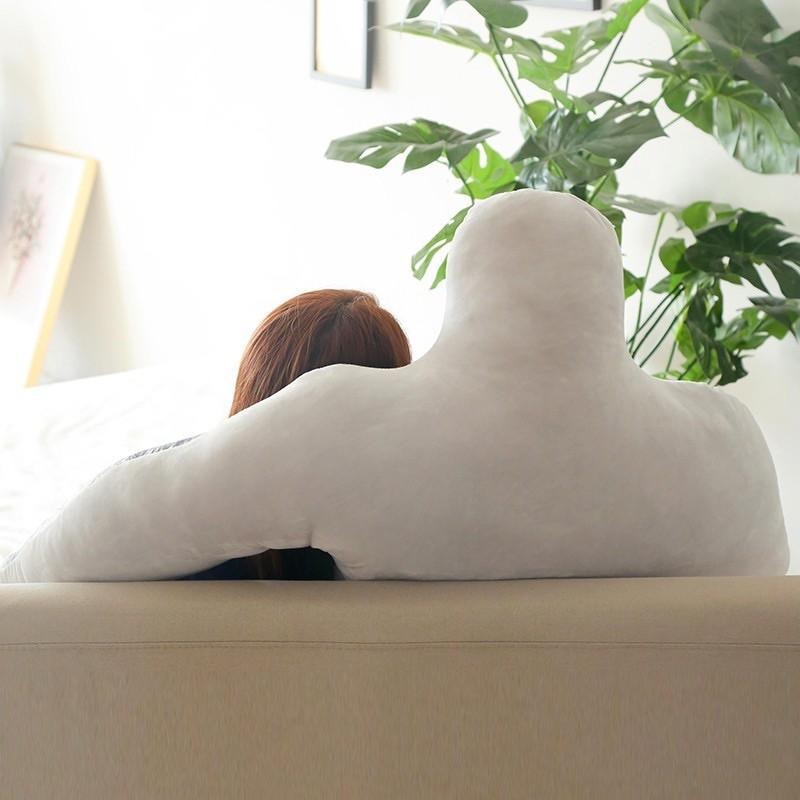 金剛 大猩猩 抱枕 靠枕 男朋友抱枕 長條抱枕 大靠背 長枕頭 仿真抱枕 娃娃 玩偶 情人節 生日 禮物-細節圖6