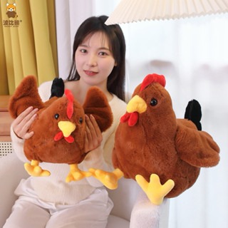 親膚 仿真 大公雞 公雞 母雞 白雞 帶路雞 婚慶禮品 抱枕 靠枕 擺件 裝飾 帶路雞/午安枕/聖誕節 生日 禮物-細節圖4