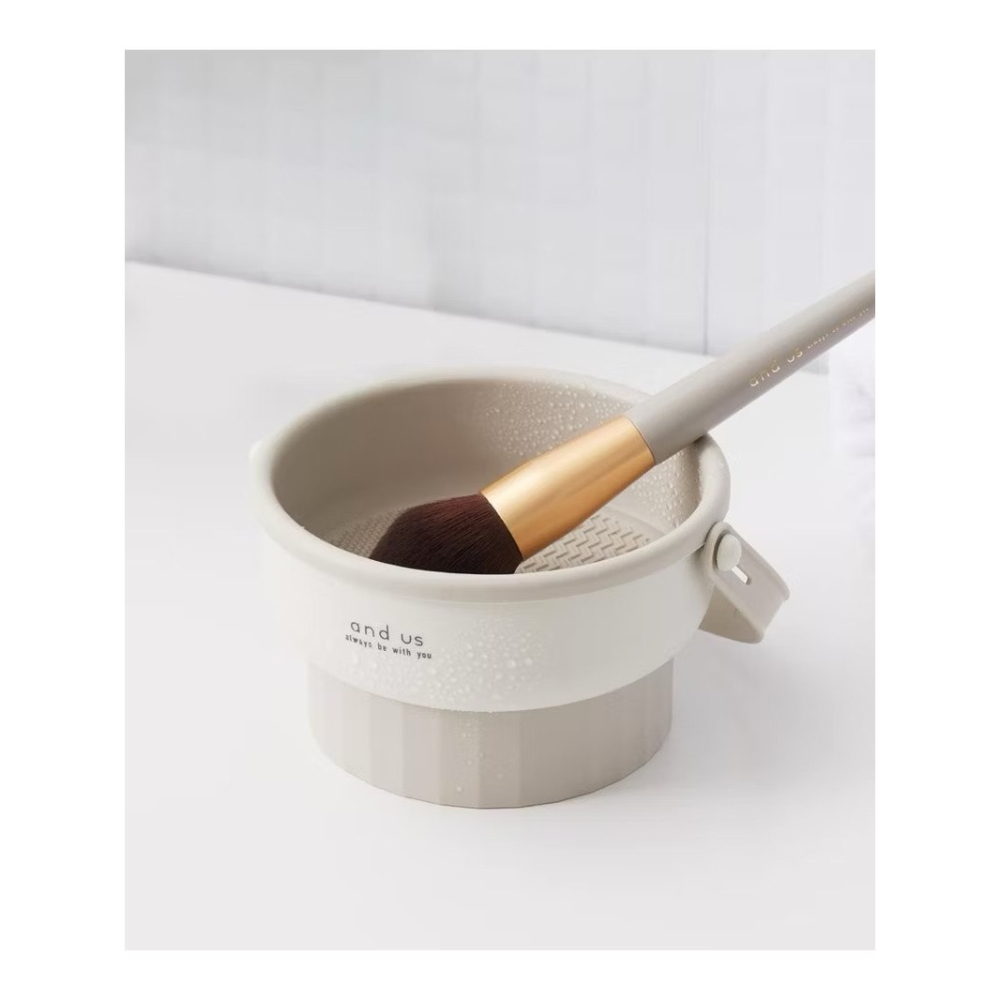 日系品牌 3coins刷具收納/清洗/晾曬3合一-細節圖2