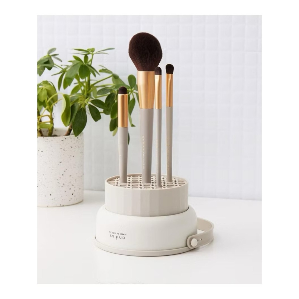 日系品牌 3coins刷具收納/清洗/晾曬3合一-細節圖3