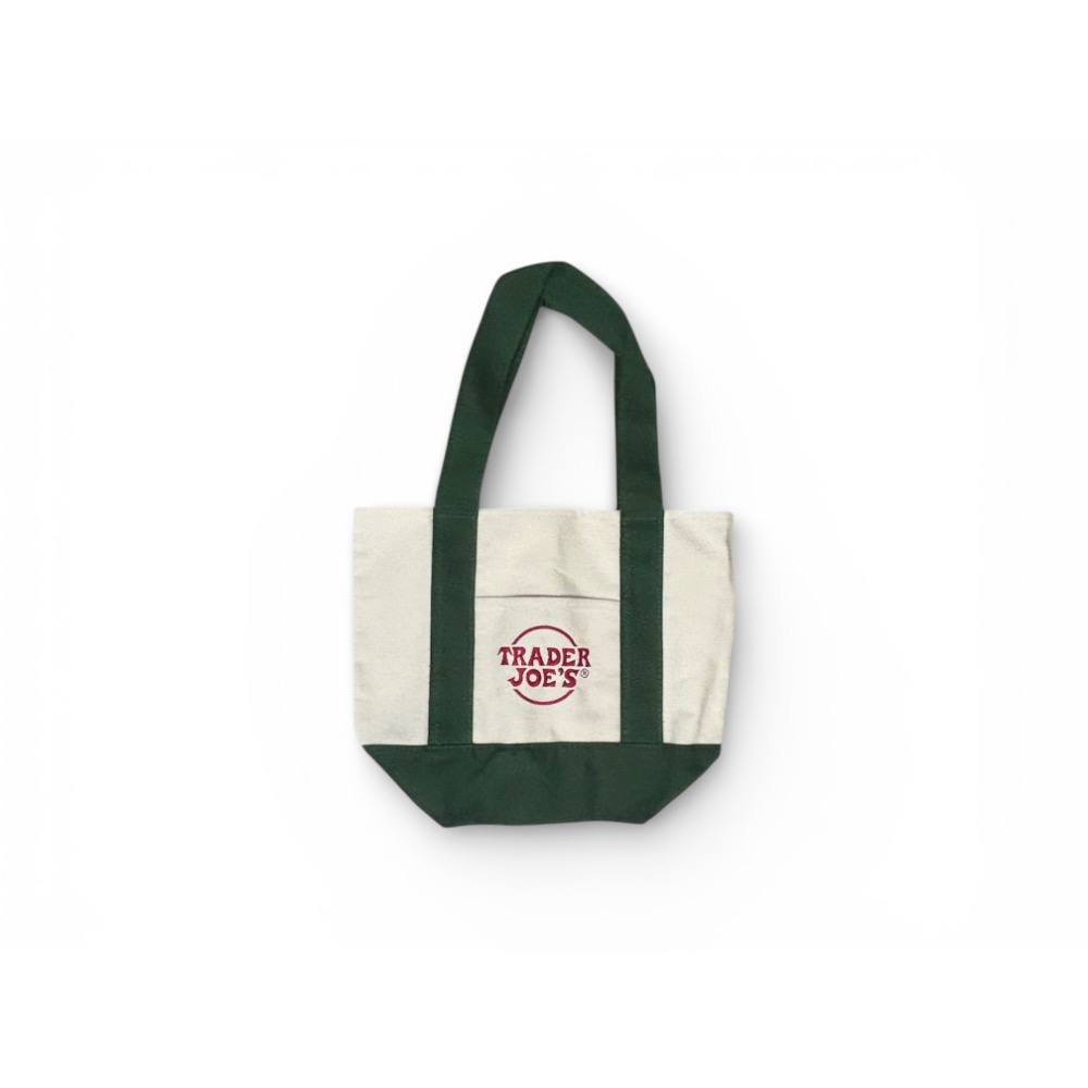 Trader Joe’s mini canvas購物袋帆布袋-細節圖2